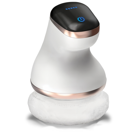Appareil Bodysculpte compact pour modelage corporel et raffermissement de la peau, avec design ergonomique et commande tactile
