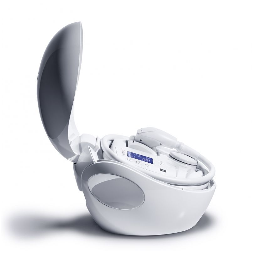 Appareil LPG Wellbox S ouvert vu de coté